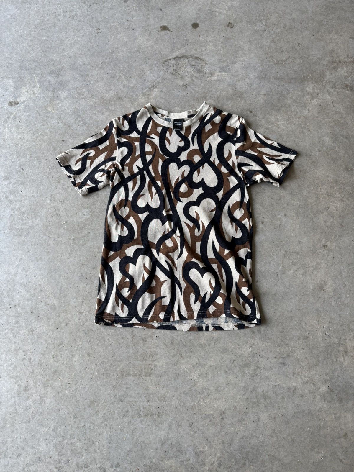 Number (N)ine AW04 “Give Peace A Chance” Tribal Shirt