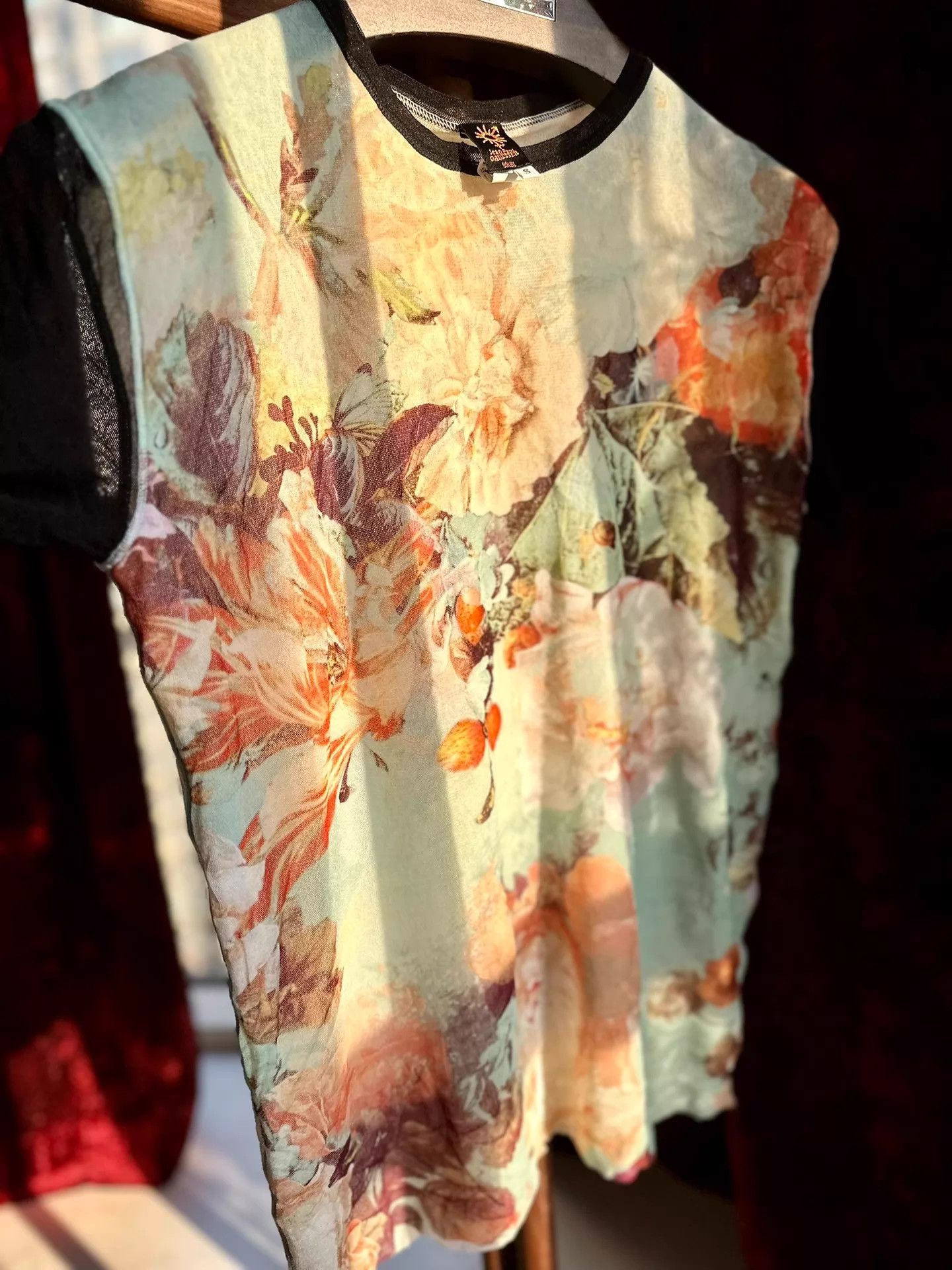 Jean Paul Gaultier Jean Paul Gaultier Peony Floral Print Top 98 New Size S / US 4 / IT 40 - 3 Thumbnail