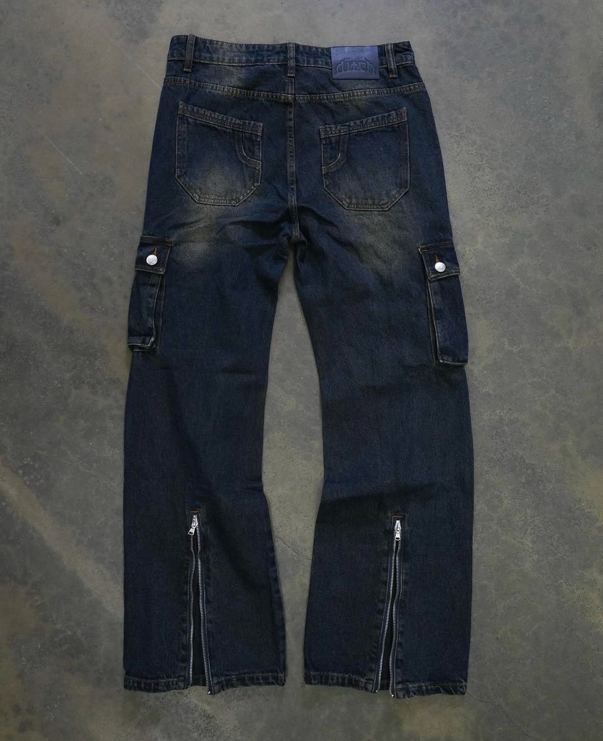 Vintage Ditch Cargo Denim Size US 34 / EU 50 - 2 Thumbnail