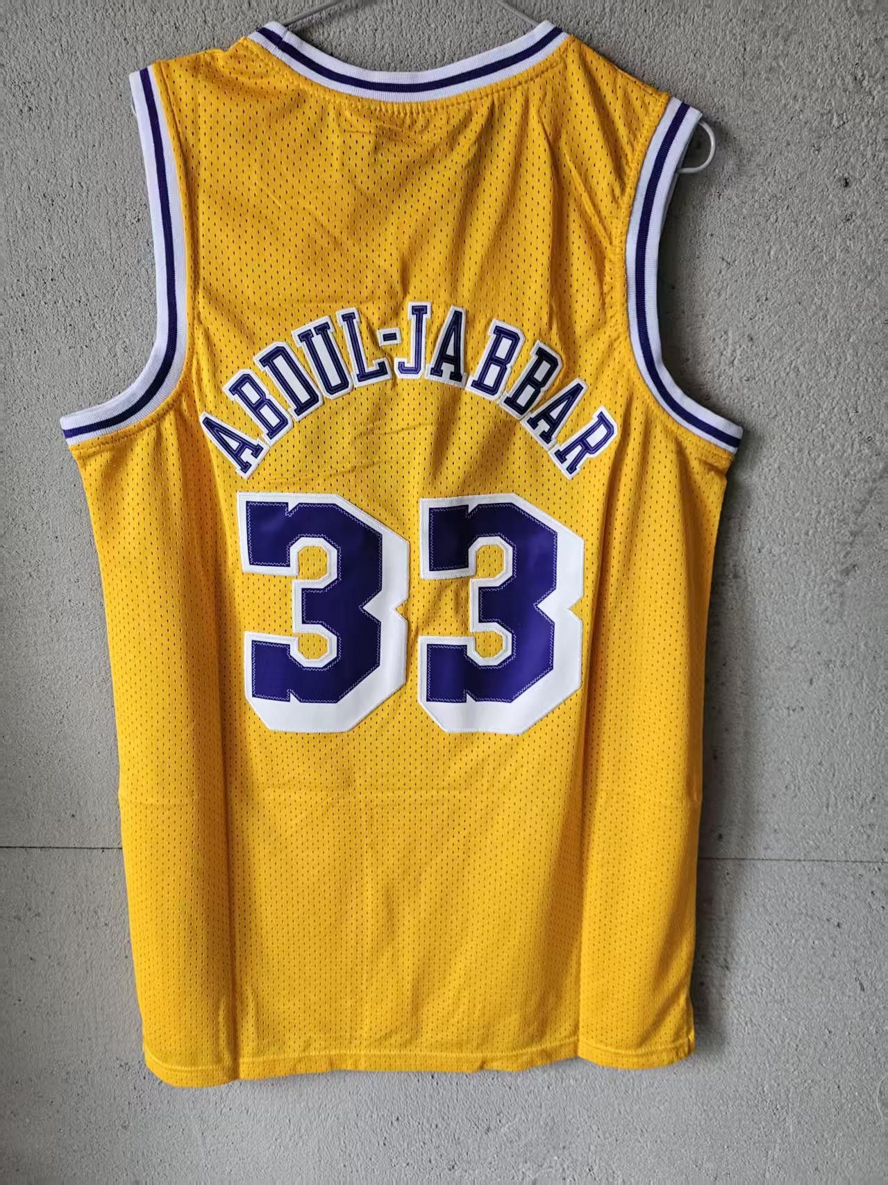 NBA Lakers 33 Abdul-Jabbar Jersey Size US S / EU 44-46 / 1 - 1 Thumbnail