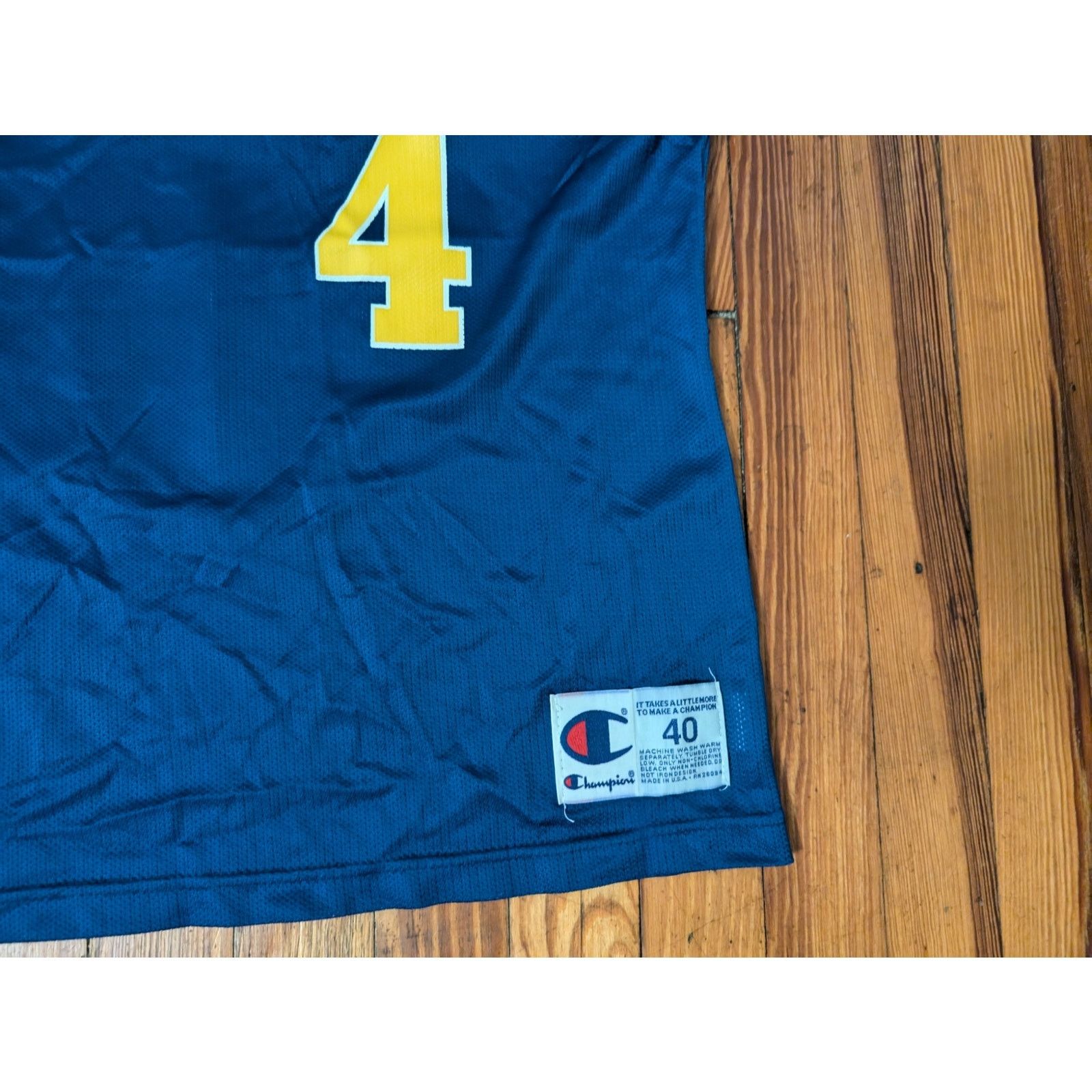 Champion Champion VTG Chris Weber Mens 40 Golden State Warriors Size US L / EU 52-54 / 3 - 6 Thumbnail