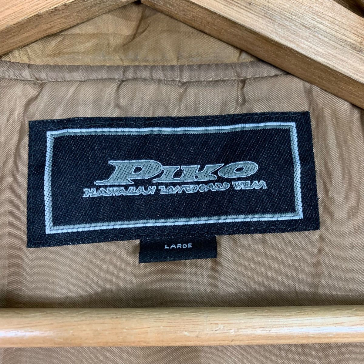 Japanese Brand PIKO Hawaiian Longboard Wear Quilted Jacket #0311-C14 Size US L / EU 52-54 / 3 - 17 Thumbnail