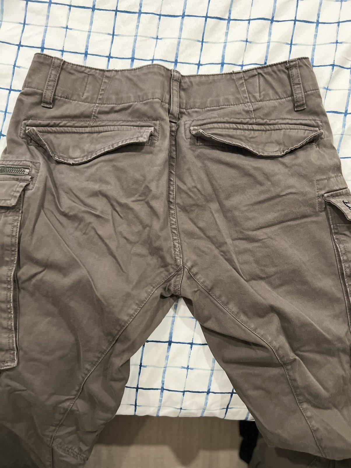 Japanese Brand × Vintage G-Star RAW Rovic Zip 3D Regular Tapered Cargo Pants Size US 28 / EU 44 - 5 Thumbnail