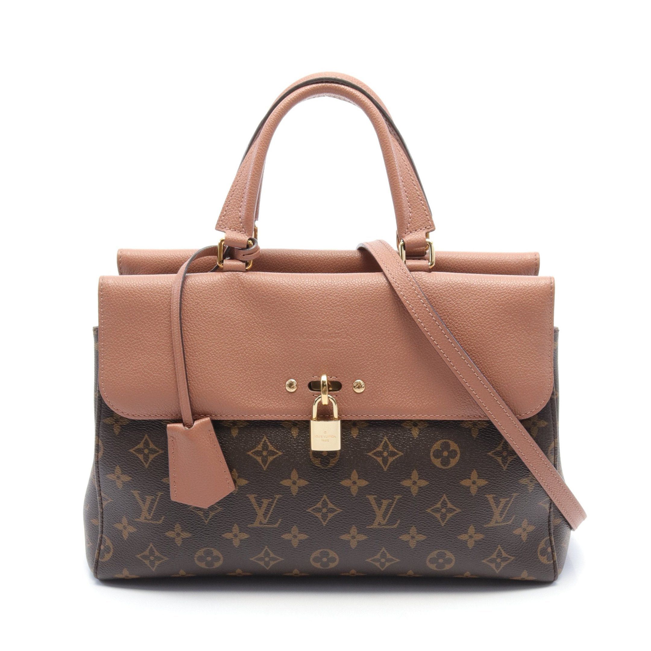 Louis Vuitton Louis Vuitton Venus Monogram Rosewood Handbag Leather Brown Pink Beige Size ONE SIZE - 1 Thumbnail