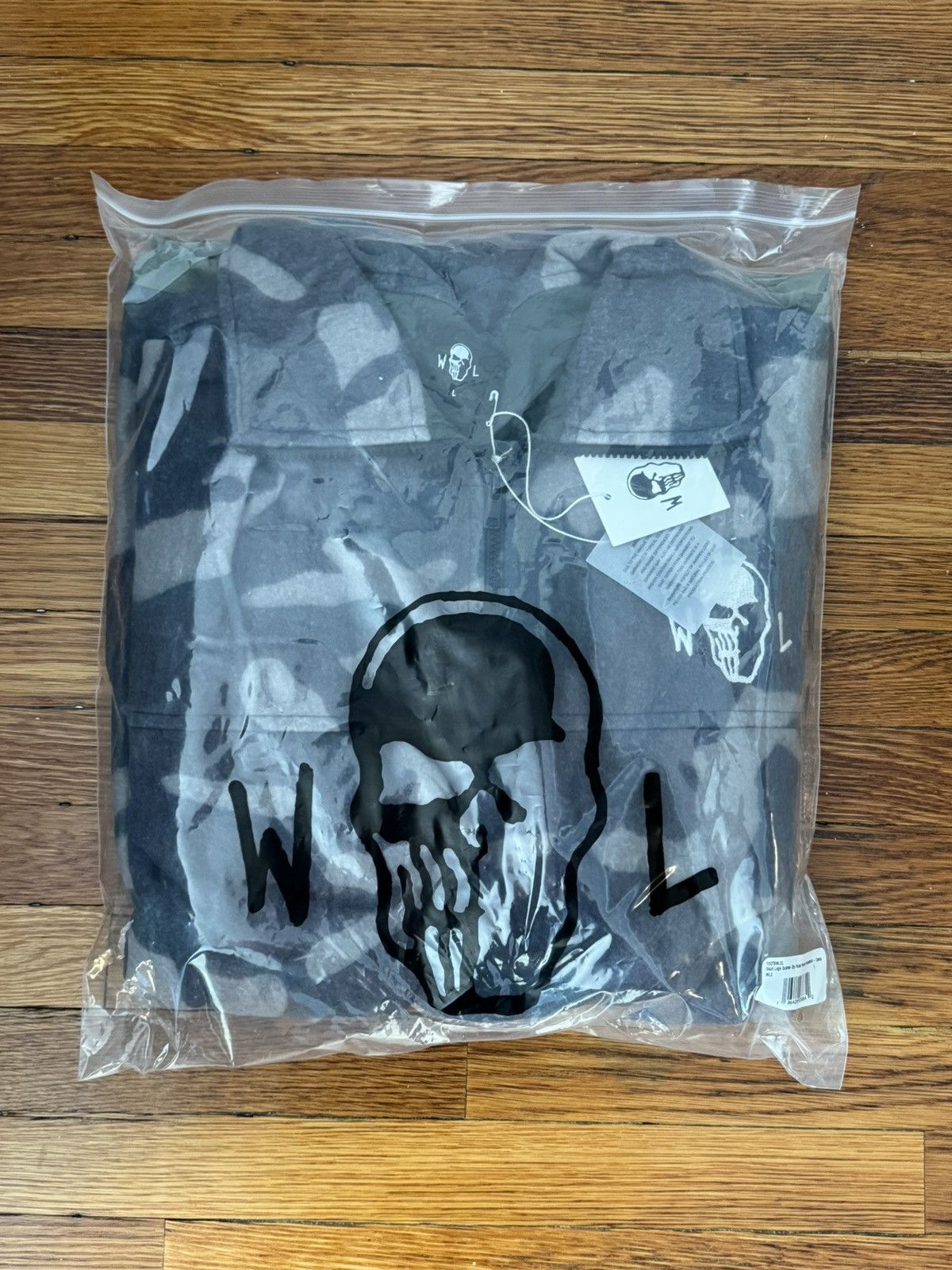 Warren Lotas Skull Logo Quarter Polar Zip Fleece Camo Size US L / EU 52-54 / 3 - 3 Thumbnail