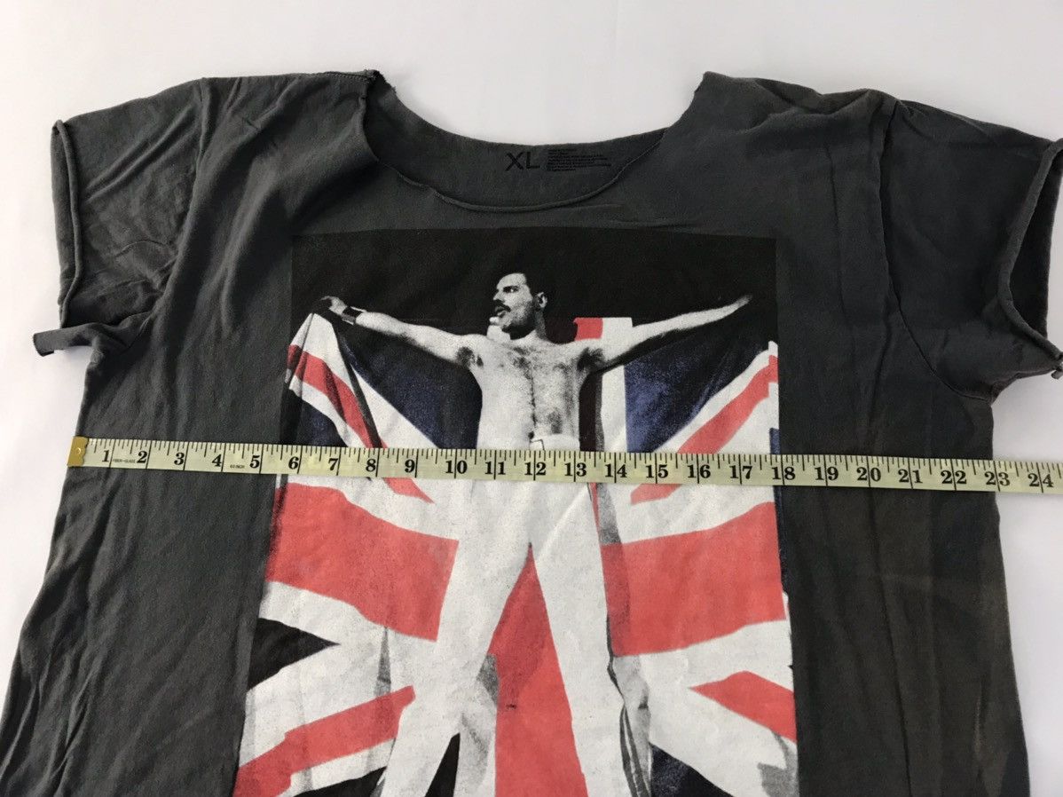 Band Tees Freddie Mercury Queen Band Big British Flag Printed Tee Size US XL / EU 56 / 4 - 6 Thumbnail