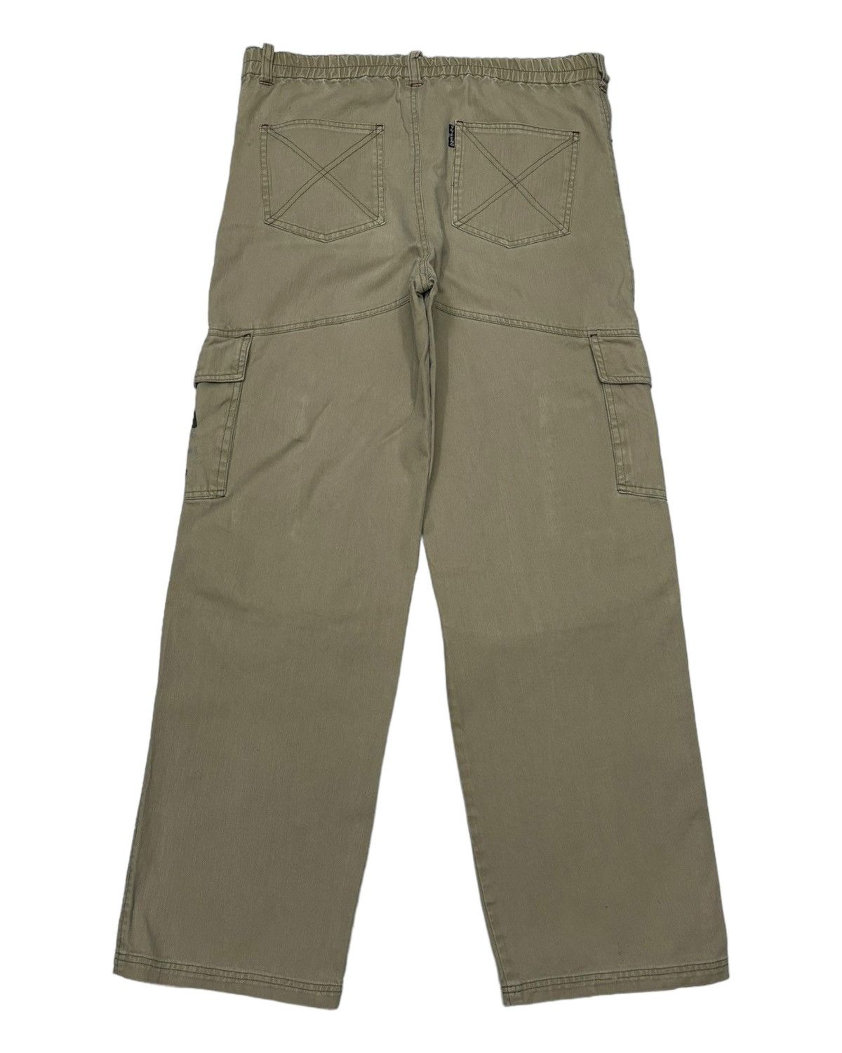 If Six Was Nine 🔥VINTAGE STREET BOY SKATEBOARD MULTI POCKET CARGO PANTS Size US 32 / EU 48 - 5 Thumbnail