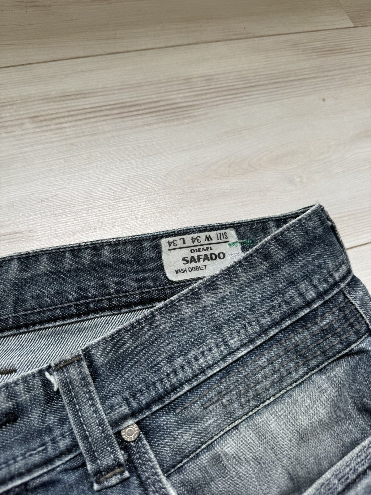 Diesel Diesel made in Italy denim shorts streetwear designer style Size US 33 - 7 Thumbnail