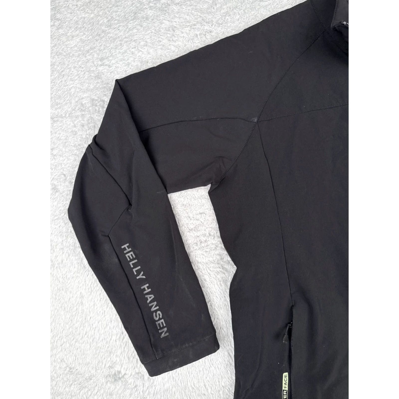 Helly Hansen Helly Hansen Jacket Womens Extra Large Black Full Zip Mock Neck Nylon Blend Size XL / US 12-14 / IT 48-50 - 3 Thumbnail