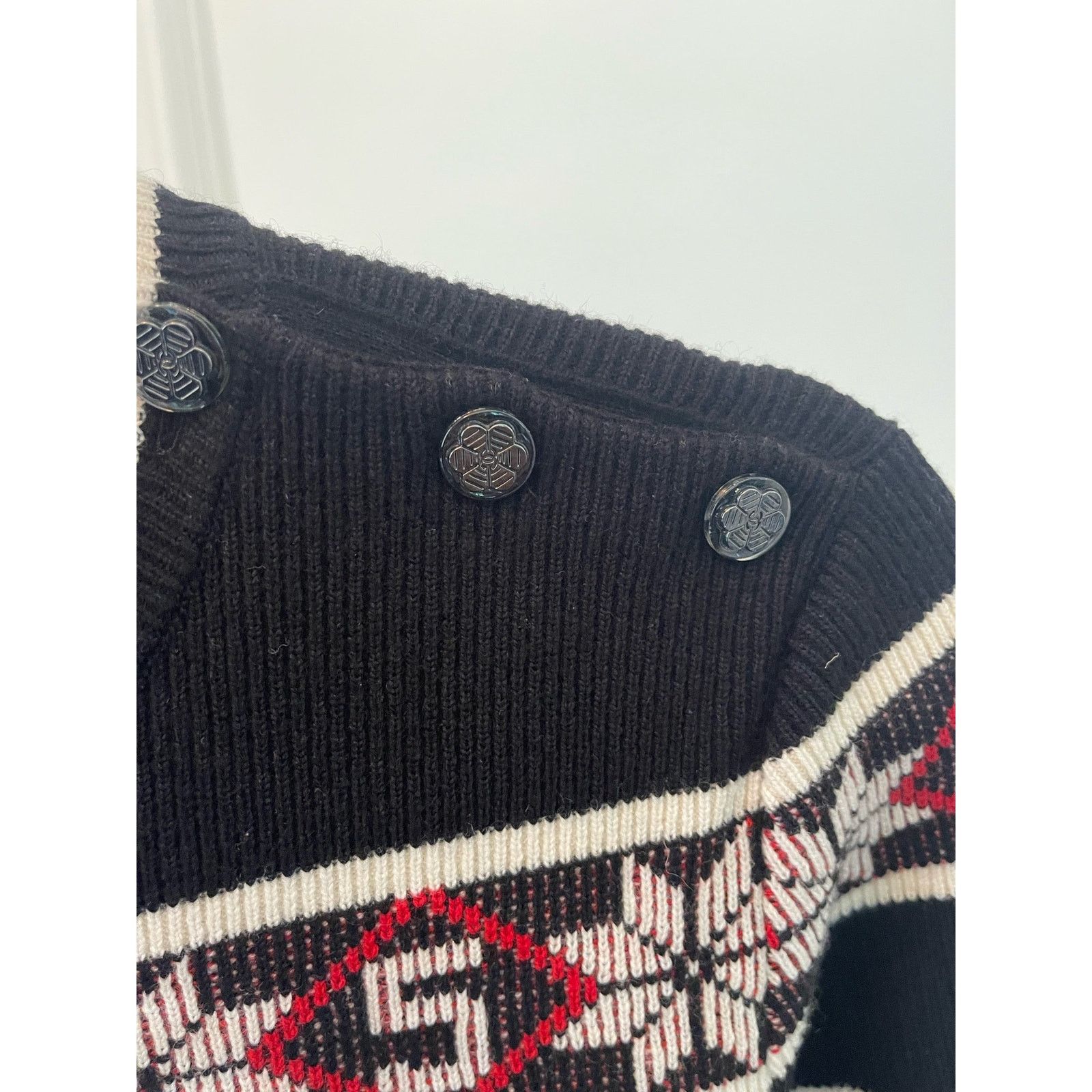 Chanel Chanel 2019 Runway Nordic Pattern Dress, NWT, Size: 42 Size L / US 10 / IT 46 - 12 Thumbnail