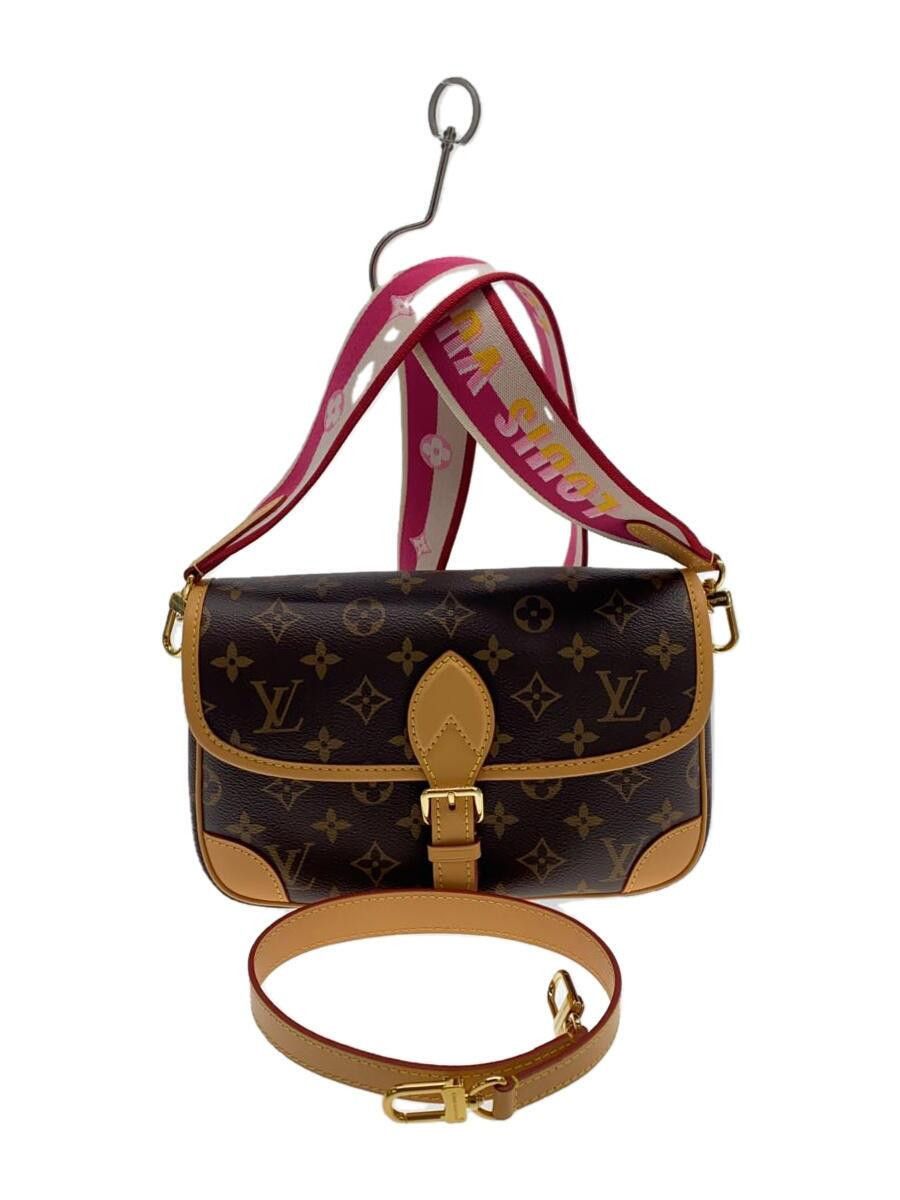 image of Louis Vuitton Shoulder Bag Diane Nm Pm Brown, Women's