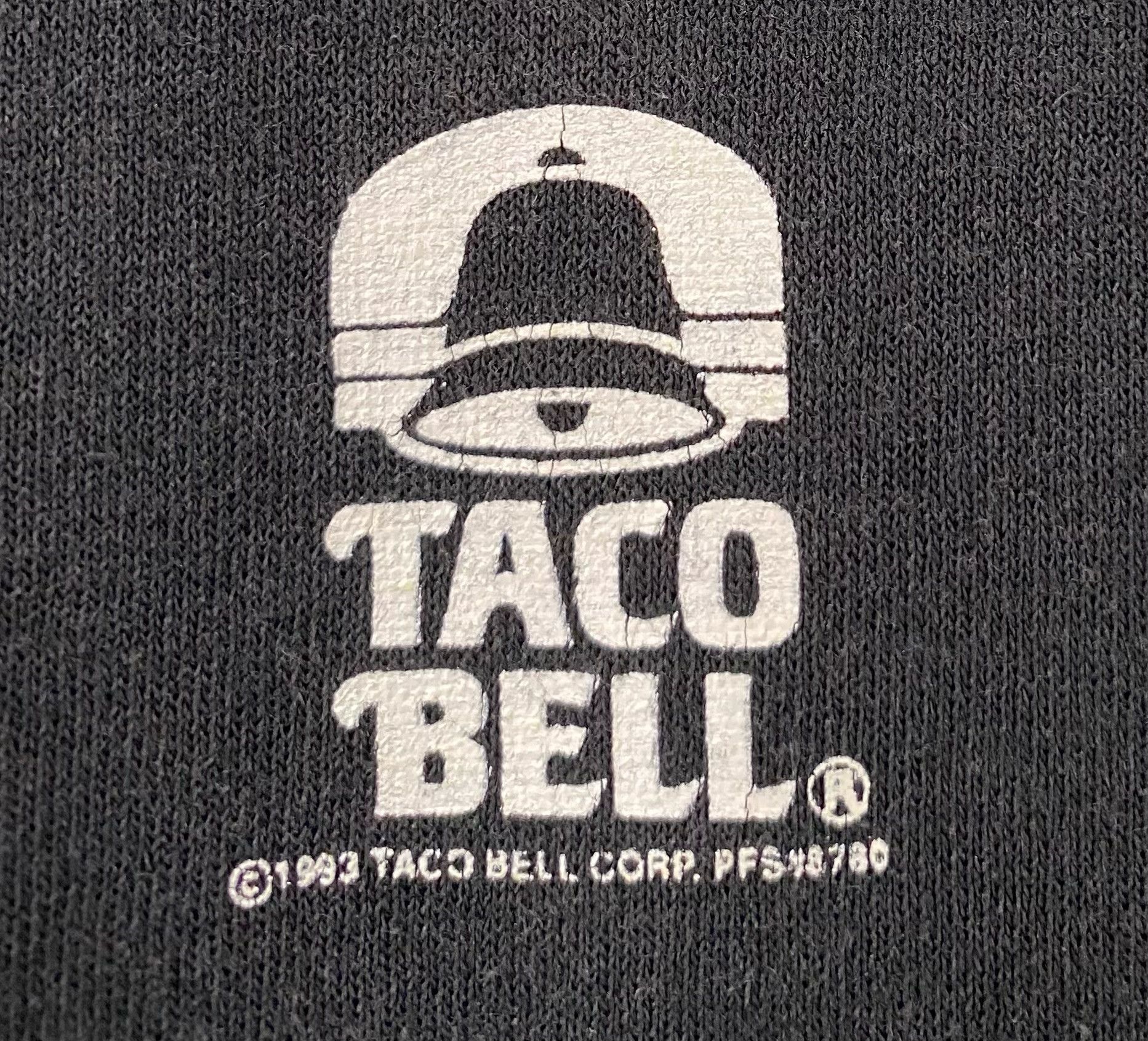 Hanes 1993 Taco Bell Bullwinkle Distressed T-Shirt Medium Size US M / EU 48-50 / 2 - 8 Thumbnail