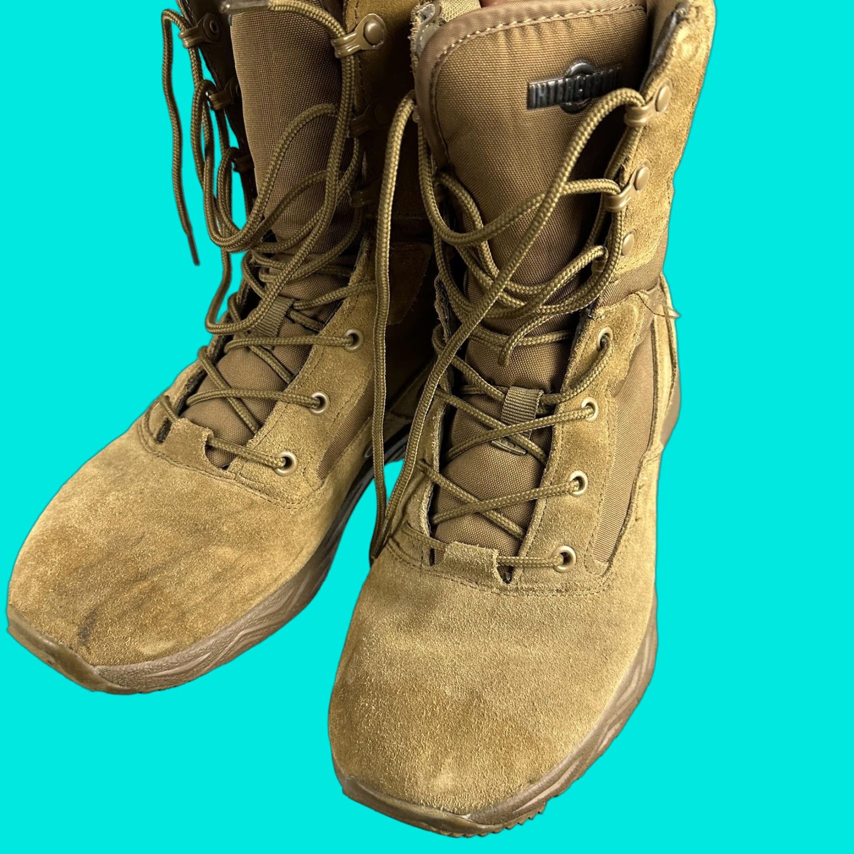 Hi Tec × Vintage Vintage 90s New Hi Tec Mens 9.5 Teton Suede  display picture 2