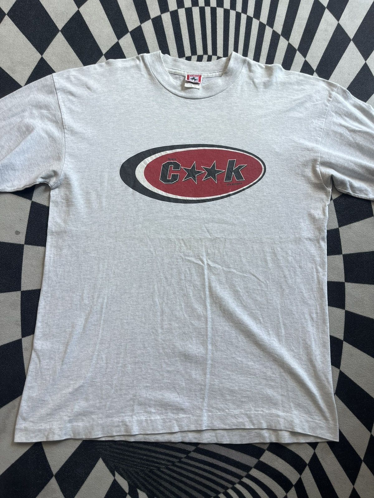 Vintage Vintage BECKARO Thanks C⭐️⭐️K 90’s Strretwear Tshirt Size US L / EU 52-54 / 3 - 3 Thumbnail