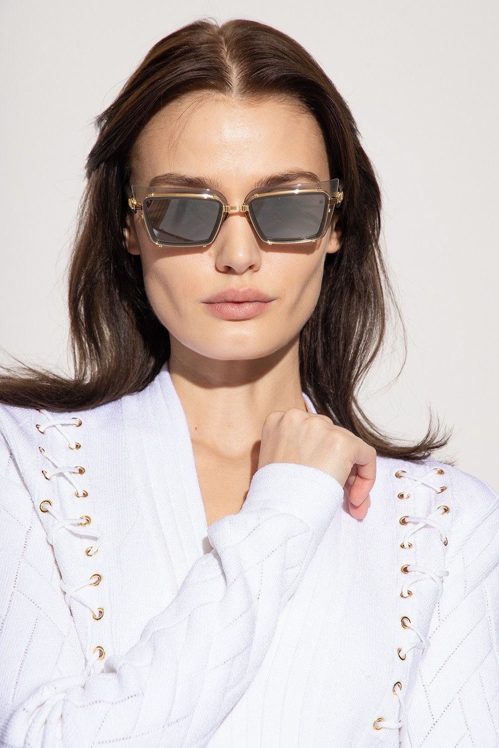 Balmain Balmain Women Sunglasses Titanium ADMIRABLE BPS-130B-52 Size ONE SIZE - 8 Thumbnail