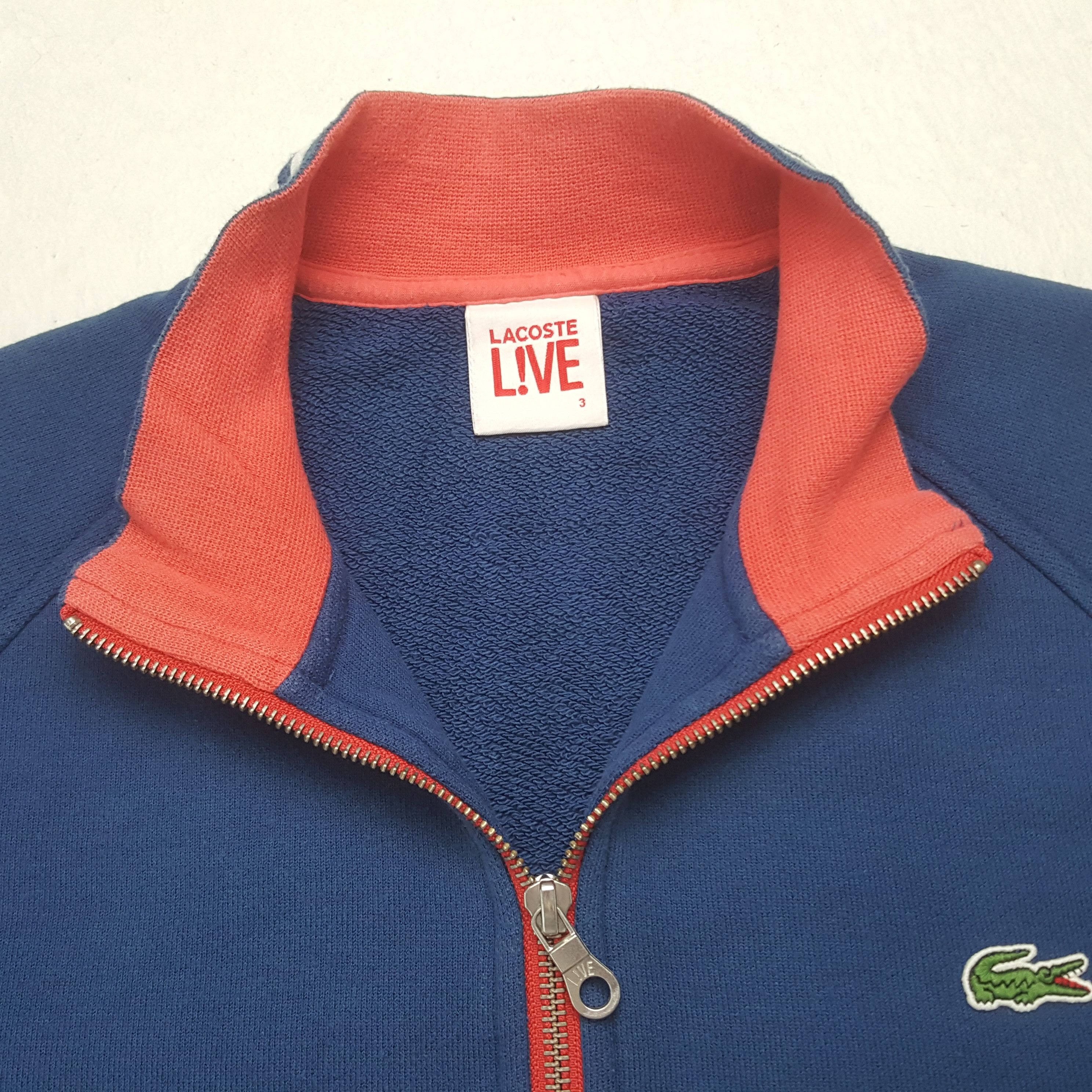 Lacoste Vintage Lacoste Live Sports Sweater Jacket RR12 Size US S / EU 44-46 / 1 - 4 Thumbnail