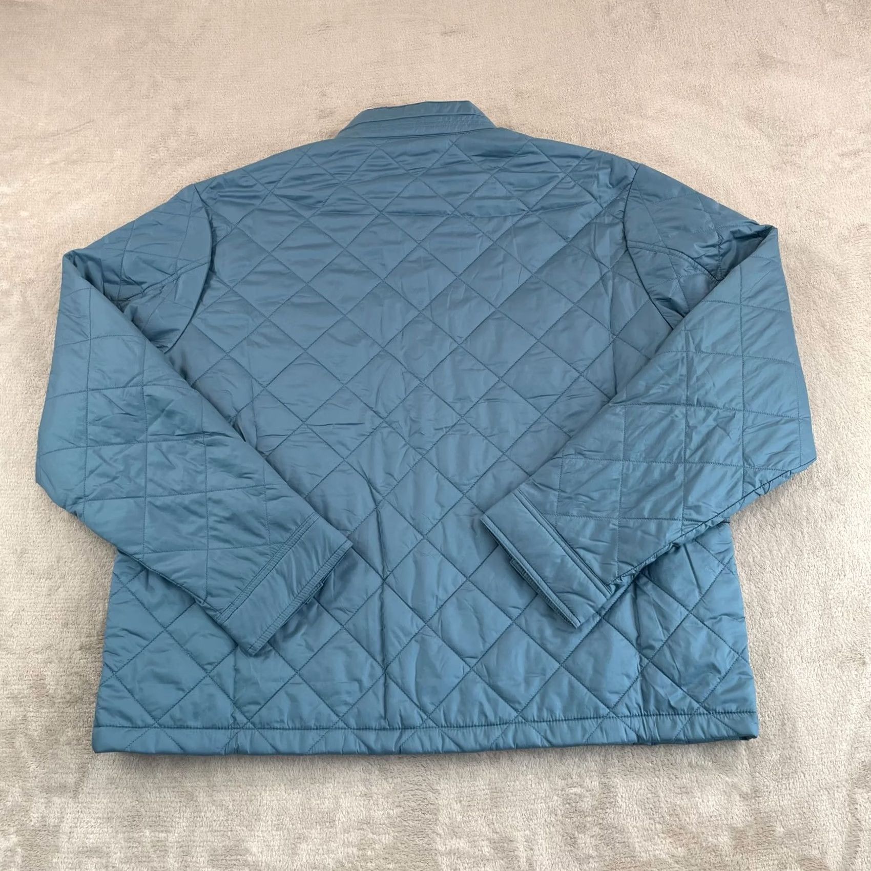 Peter Millar Peter Millar Norfolk Quilted Bomber Jacket Men 2XL RSVR Blue Classic NWT 50 Size US XXL / EU 58 / 5 - 7 Thumbnail
