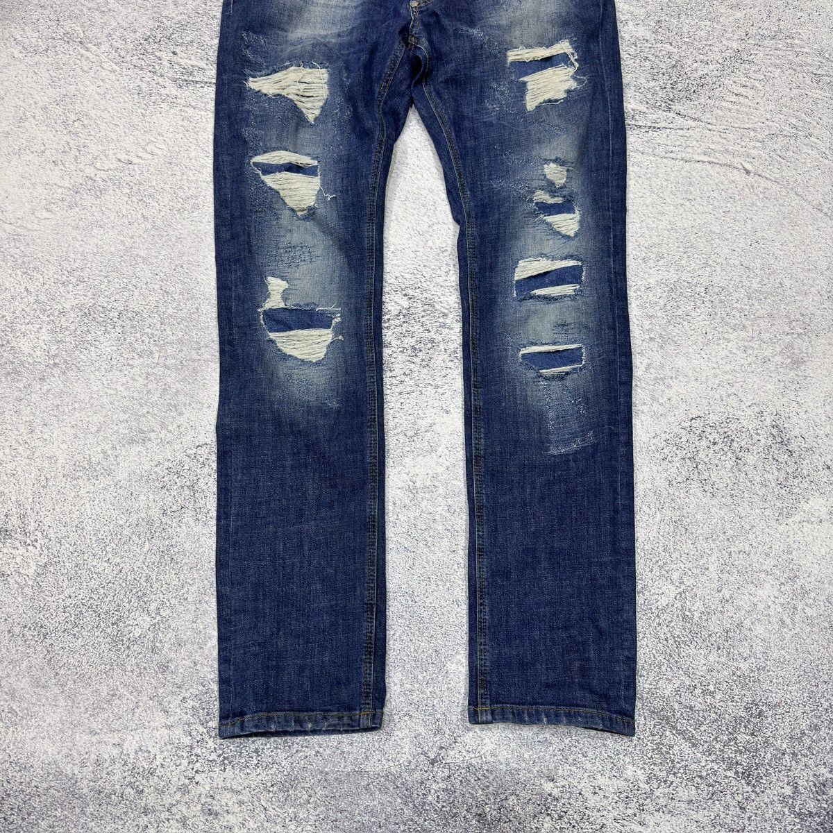 Philipp Plein Philipp Plein Super Straight Cut Mens Jeans 36 size Size US 36 / EU 52 - 2 Thumbnail