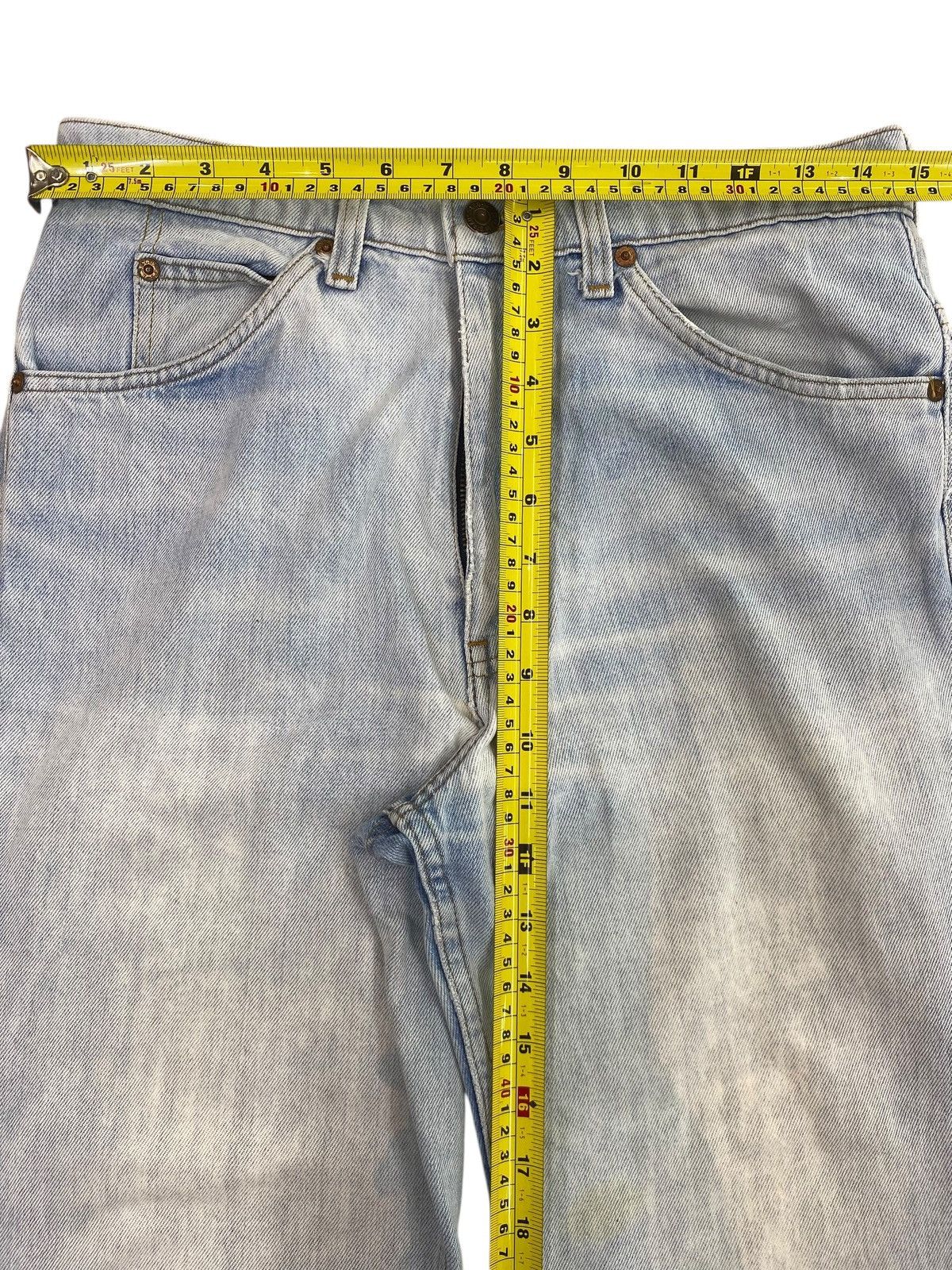 Levi's Levi’s Acid Light Wash Style Straight Leg Jeans Size US 30 / EU 46 - 6 Thumbnail