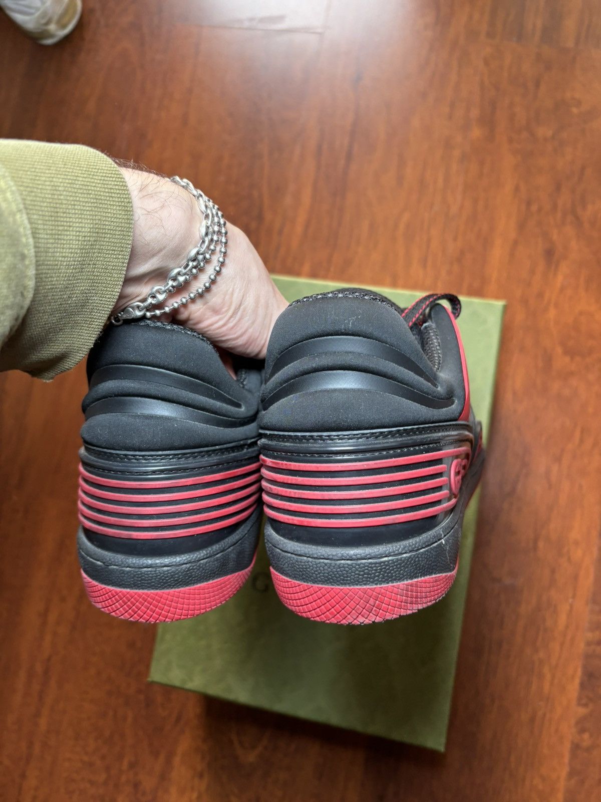 Gucci Gucci basket sneakers with monogram Size US 8 / EU 41 - 8 Thumbnail