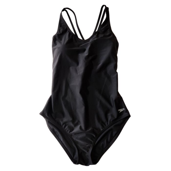 Speedo Speedo Womens 2XL One Piece Swimsuit BuiltInBra Wireless Solid