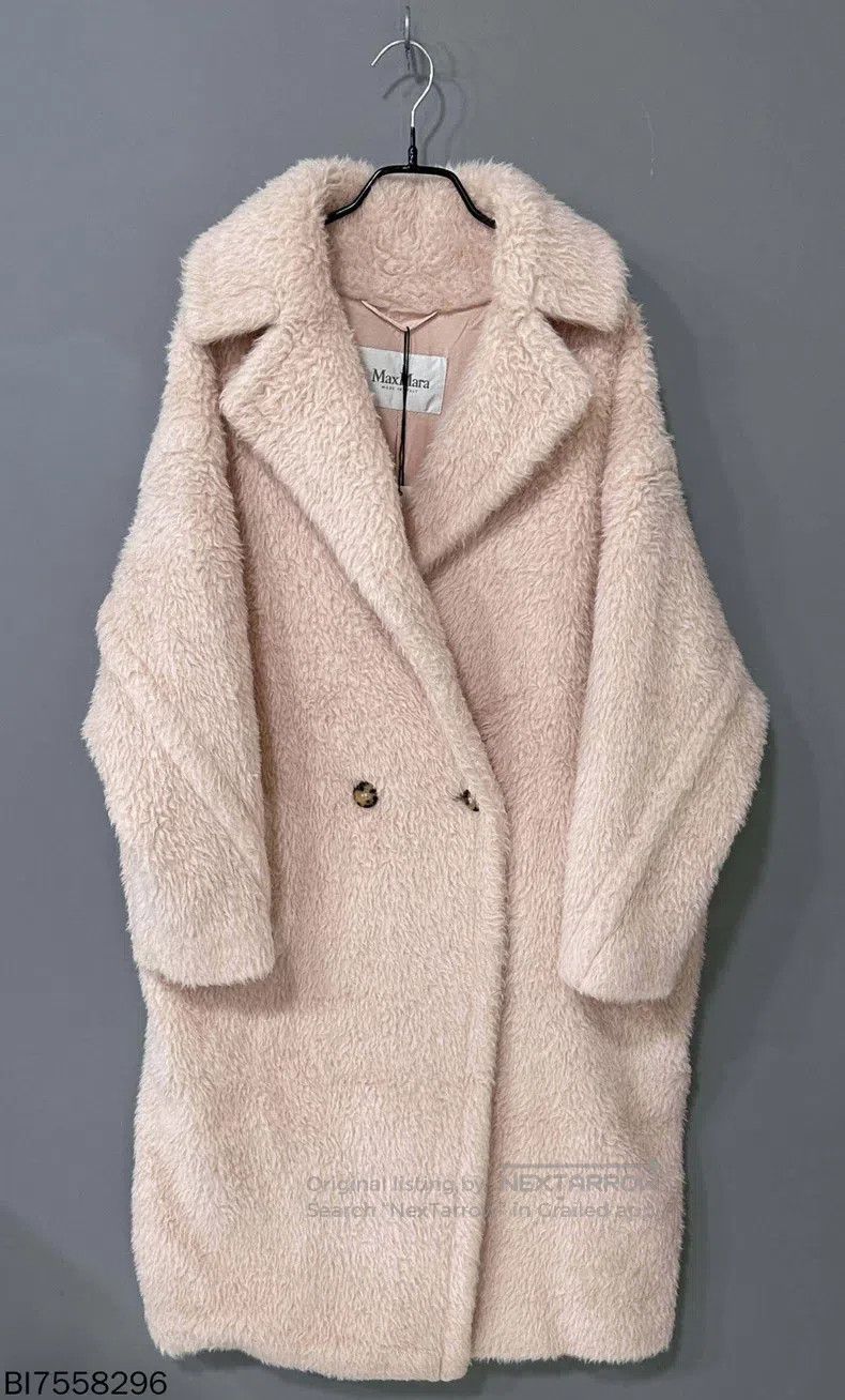Max Mara Max Mara Nude pink teddy coat Size S / US 4 / IT 40 - 2 Thumbnail