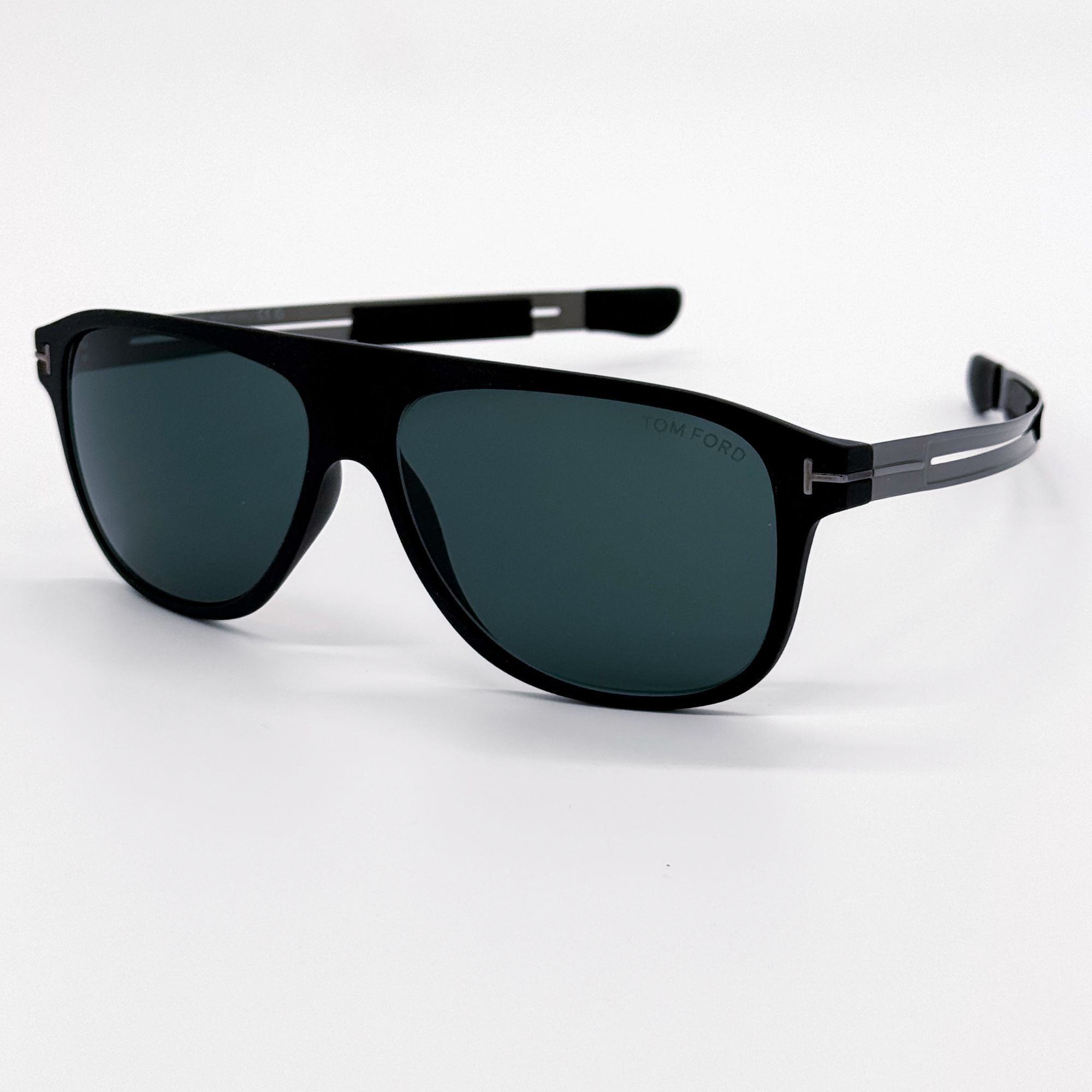 Tom Ford NEW TOM FORD TODD SUNGLASSES TF880 02V AVIATOR BLACK FT0880 Size ONE SIZE - 3 Thumbnail