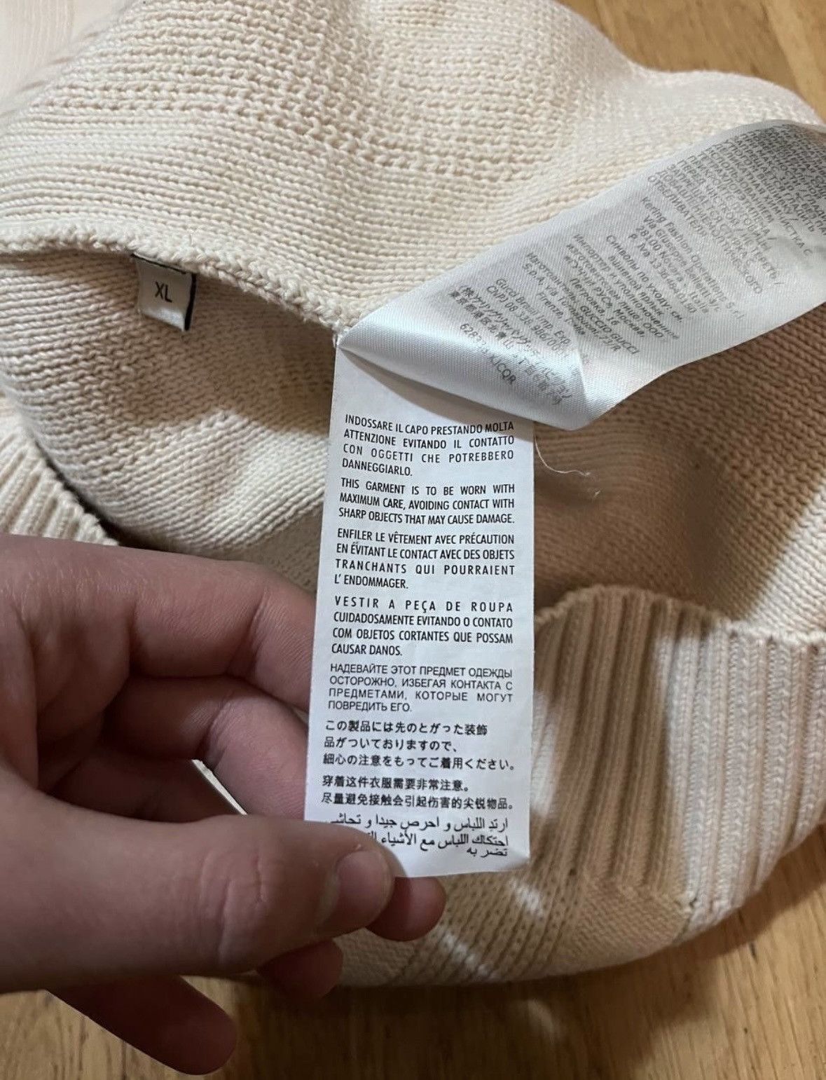 Gucci Gucci knit sweater Size US XL / EU 56 / 4 - 5 Thumbnail