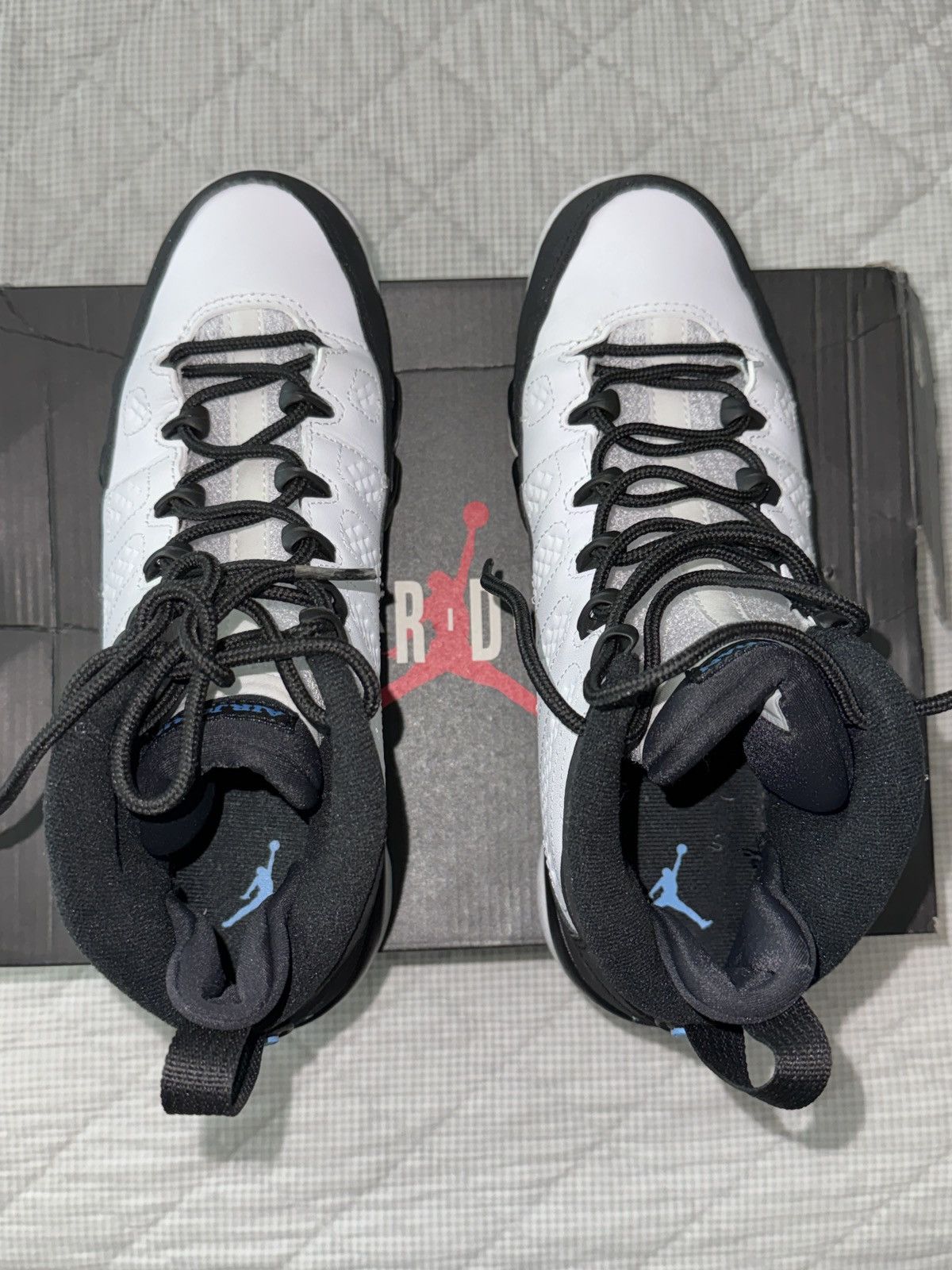 Jordan Brand Air Jordan 9 ‘ University Blue GS ‘ Size US 6.5 / EU 39-40 - 3 Thumbnail
