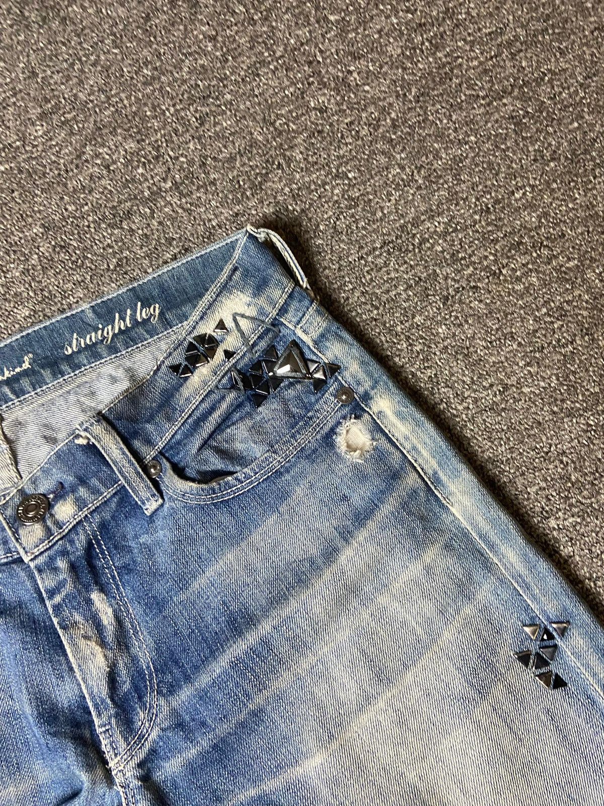 Japanese Brand × Jean × Vintage 7 For All Mankind Distressed Denim Jeans (128) Size US 30 / EU 46 - 3 Thumbnail