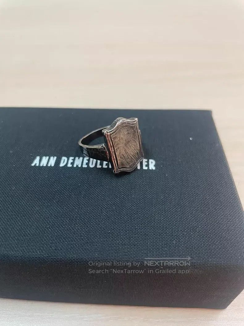 Ann Demeulemeester Ann Demeulemeester 18 Old Armor Men's Ring Size ONE SIZE - 2 Thumbnail