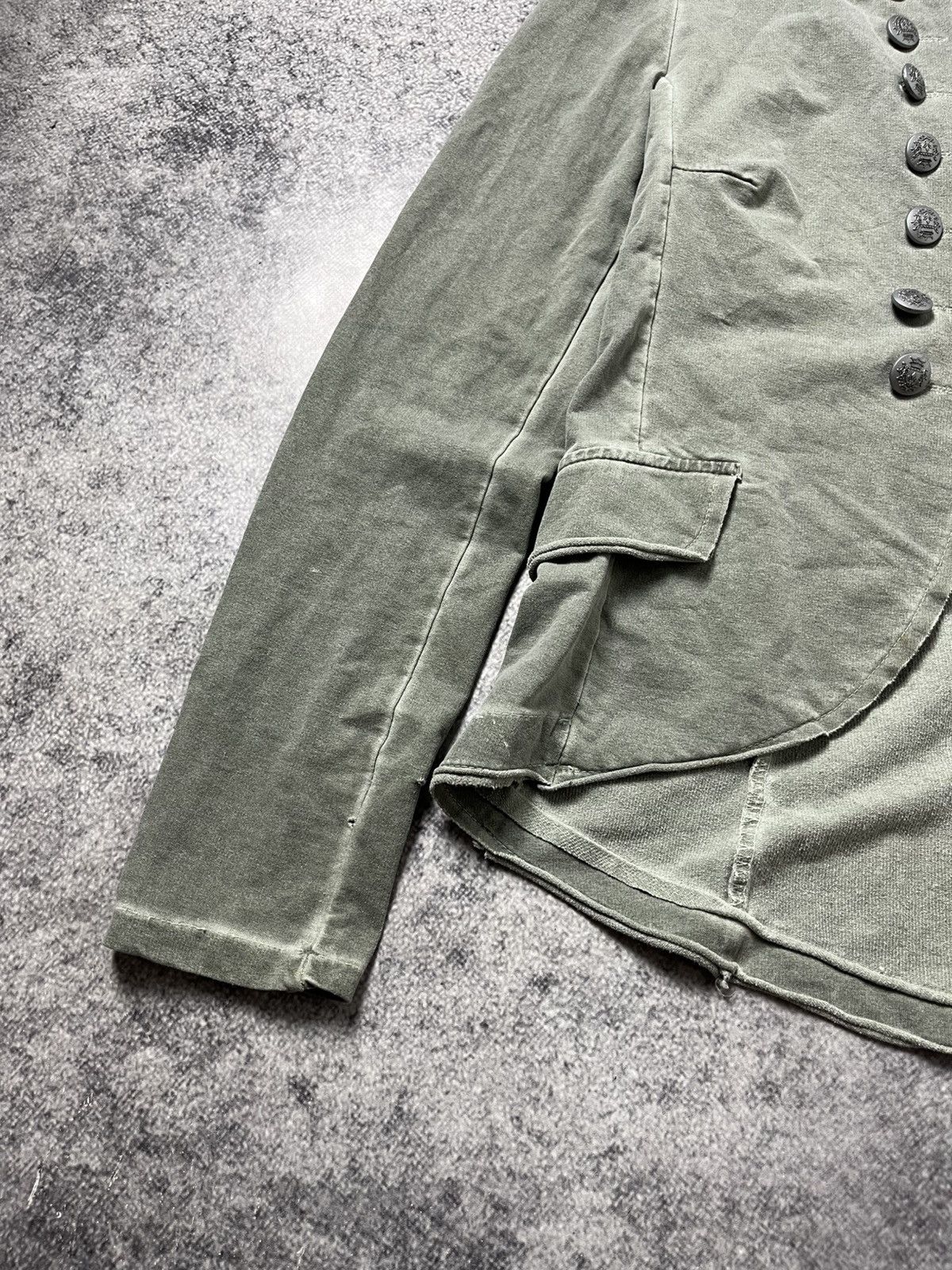 Hysteric Glamour × Undercover 🔥GOTHIC NAPOLEON MILITARY 00'S WASHED JACKET JAPAN Size L / US 10 / IT 46 - 9 Thumbnail
