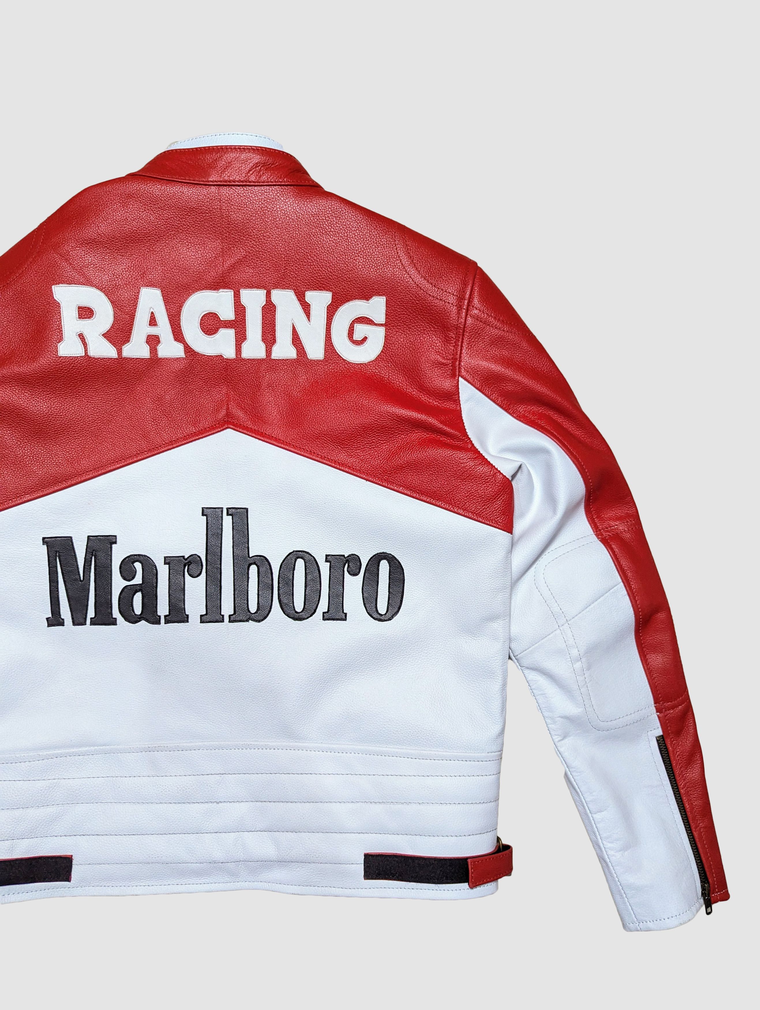 Vintage 🔥🔥 MARLBORO LEATHER JACKET RARE STREETWEAR Size US M / EU 48-50 / 2 - 9 Thumbnail