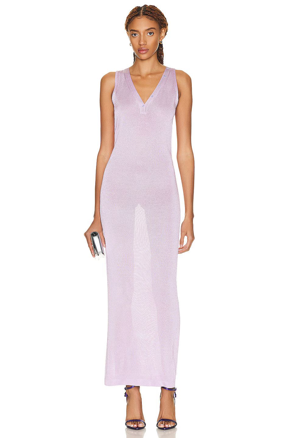 o1y0126 Maxi Dress in Lilac