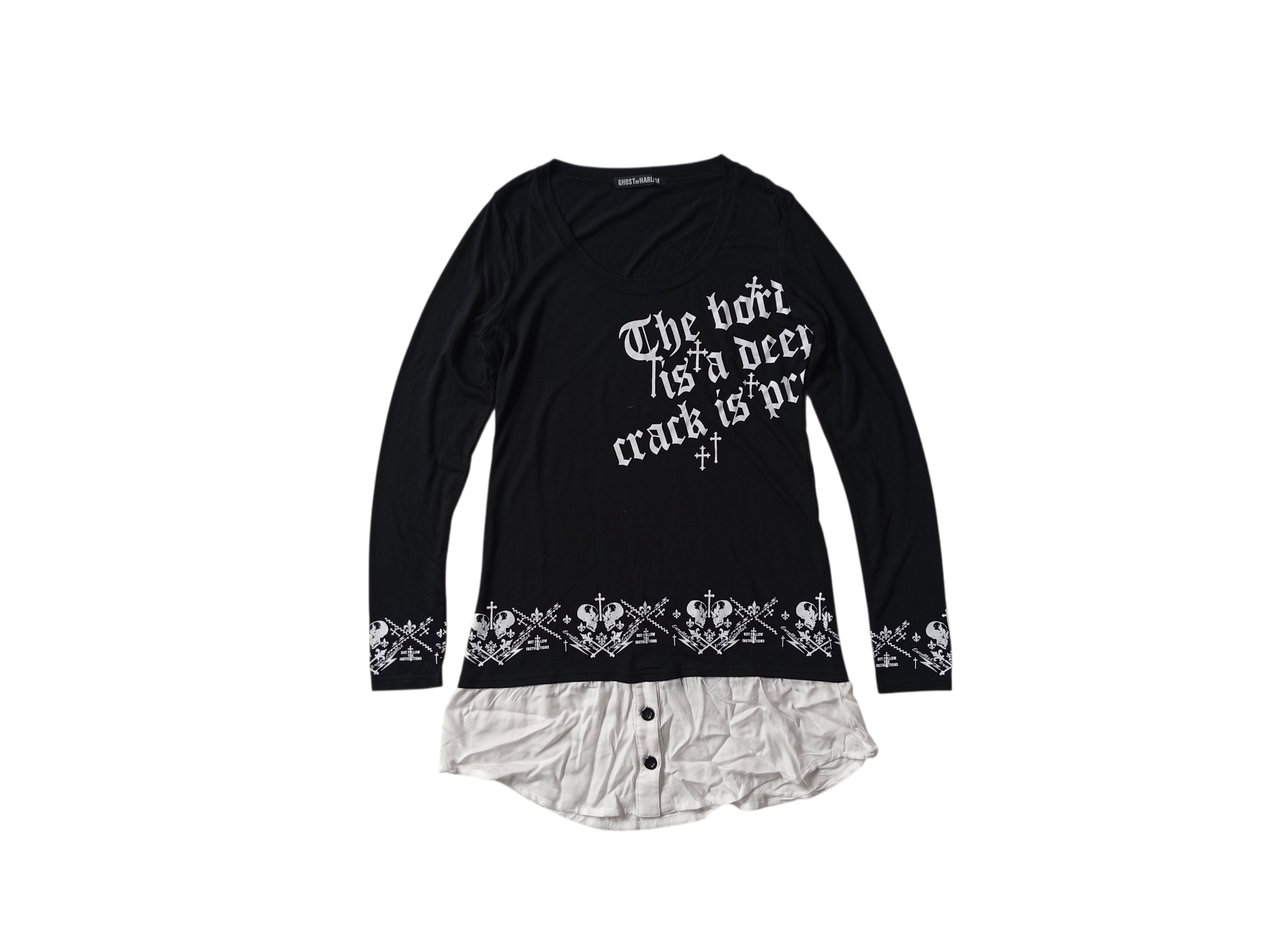 If Six Was Nine Ghost of Harlem goth poem dress Size S / US 4 / IT 40 - 1 Thumbnail
