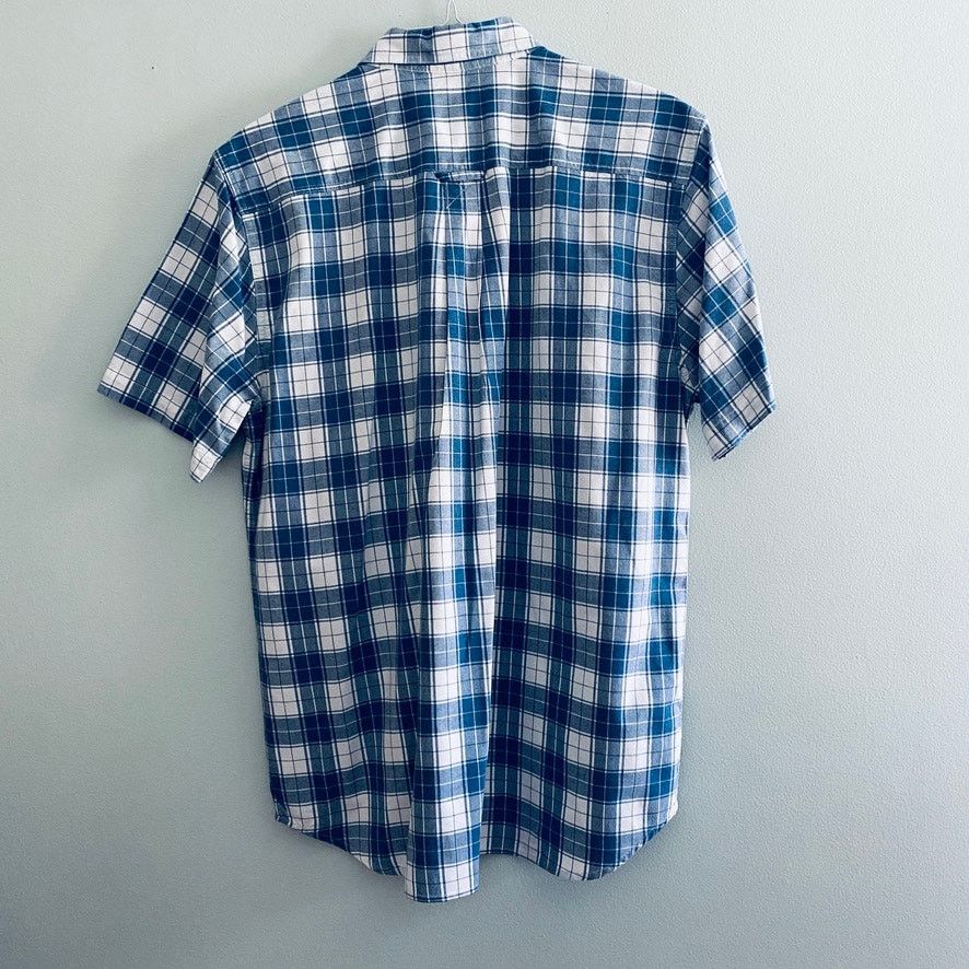 Vintage Orton blue plaid short sleeve button down Size US L / EU 52-54 / 3 - 3 Thumbnail