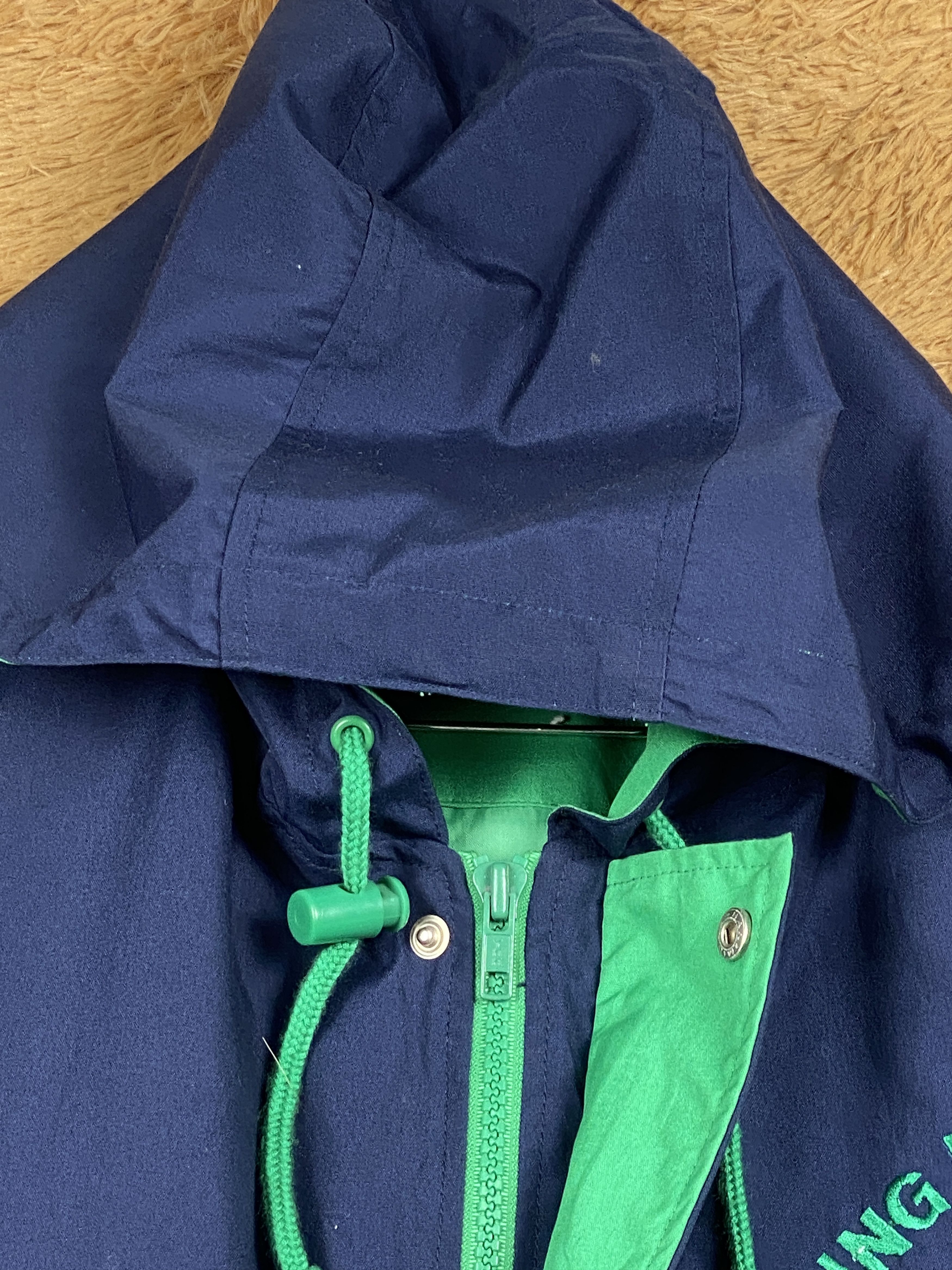 Spalding Vintage Spalding Hoodie Long Jacket Parkas J1705 Size US L / EU 52-54 / 3 - 3 Thumbnail