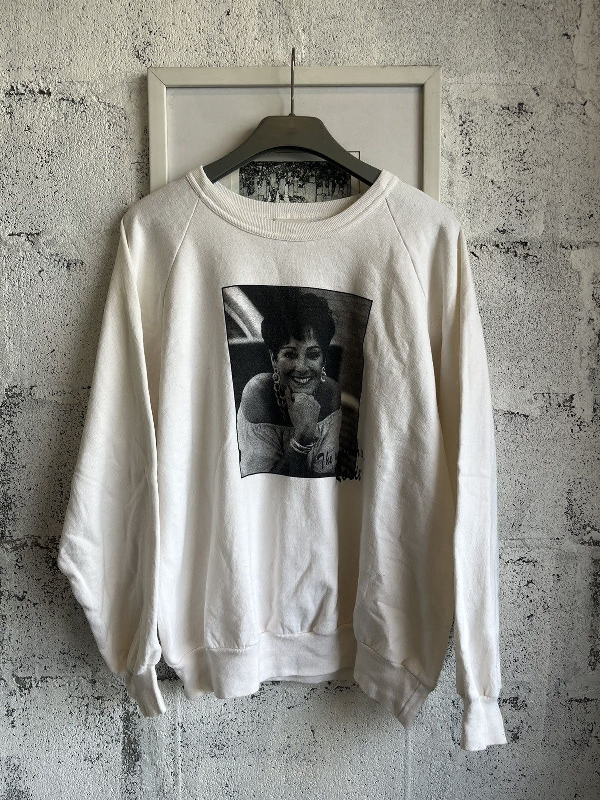 Vintage Vintage The weather is … Rosie 80’s photo sweater shirt Size US XL / EU 56 / 4 - 2 Thumbnail