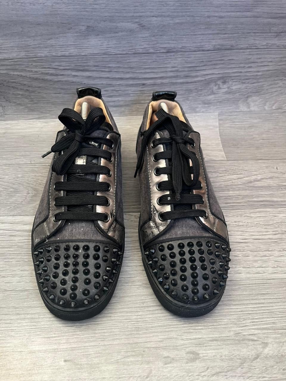 Christian Louboutin Christian Louboutin Louis Junior Spikes Low - Top Sneakers Size US 8 / EU 41 - 12 Thumbnail