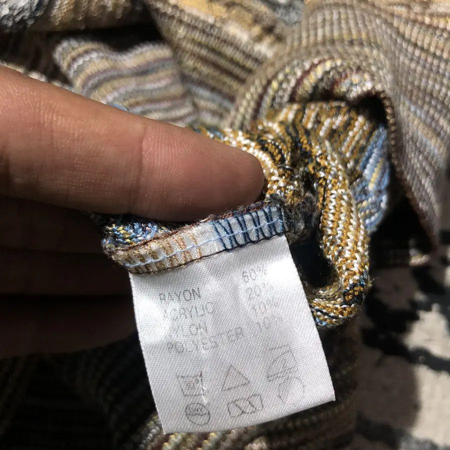 Missoni 🥬 Missoni Coloured Cable Knit Sweater Size US M / EU 48-50 / 2 - 7 Thumbnail