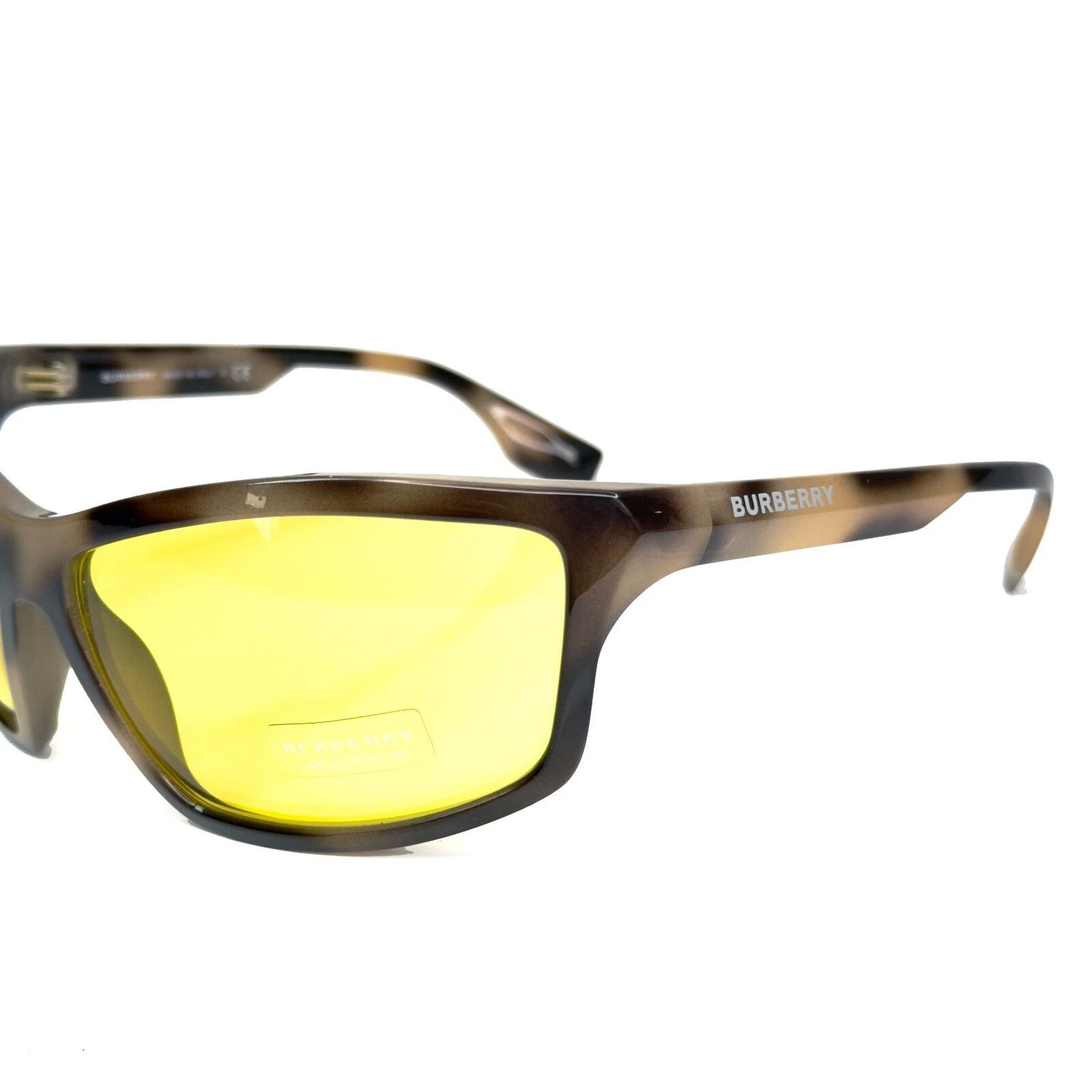 Burberry BURBERRY BE4297 4297 Wrap Mask Spotted Brown Yellow Size ONE SIZE - 2 Thumbnail