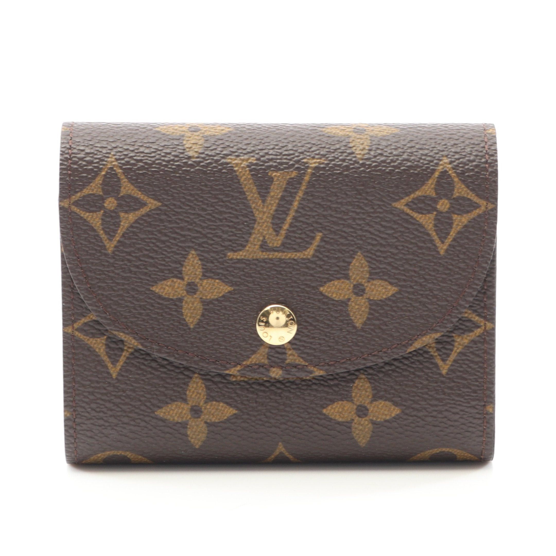 Louis Vuitton Louis Vuitton Portefeuil Elene Monogram Trifold Wallet Brown Size ONE SIZE - 1 Thumbnail