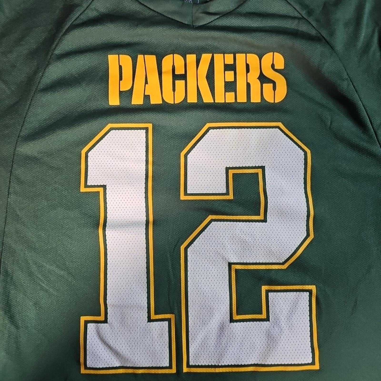 Majestic Aaron Rodgers GreenBay Packers Majestic Jersey Style L Shirt Size ONE SIZE - 4 Thumbnail