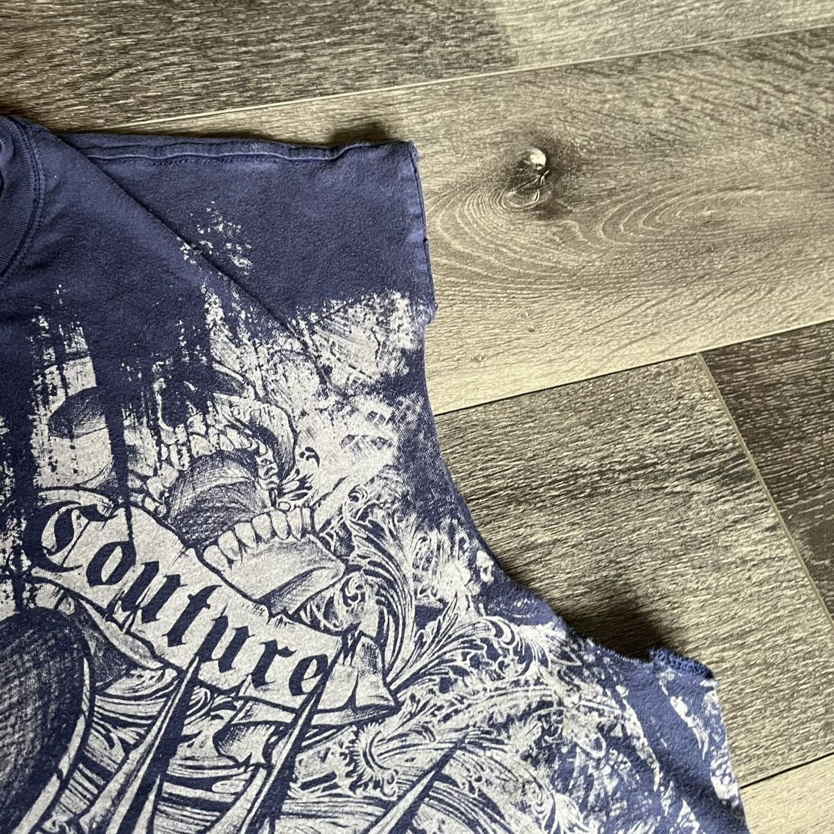 Affliction × Vintage Vintage Affliction Xtreme Couture Skull Sleeveless Tank Tee Size US XXL / EU 58 / 5 - 6 Thumbnail