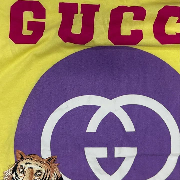 Gucci Gucci SS22 Tiger Print T-Shirt for Women-2507 Size XS / US 0-2 / IT 36-38 - 7 Thumbnail