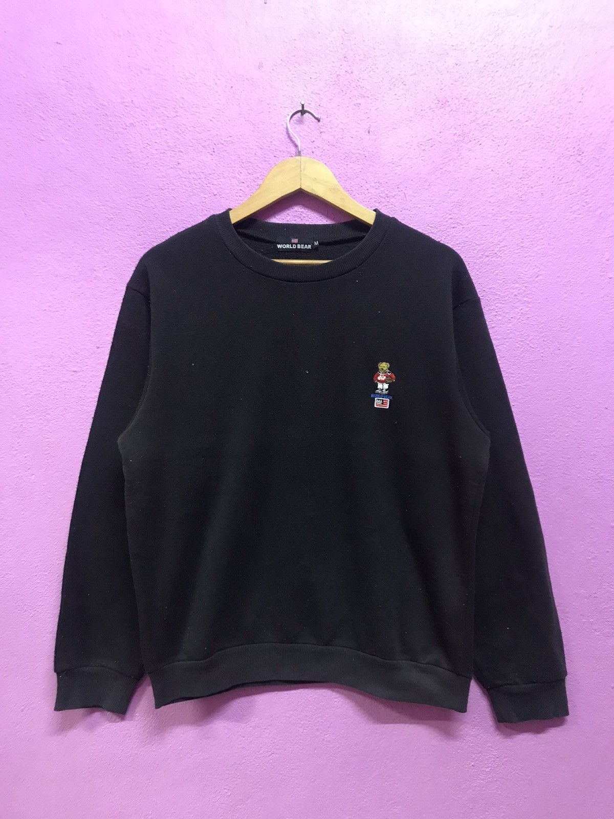 Japanese Brand World Bear Usa Sweatshirts Size M Size US M / EU 48-50 / 2 - 1 Thumbnail
