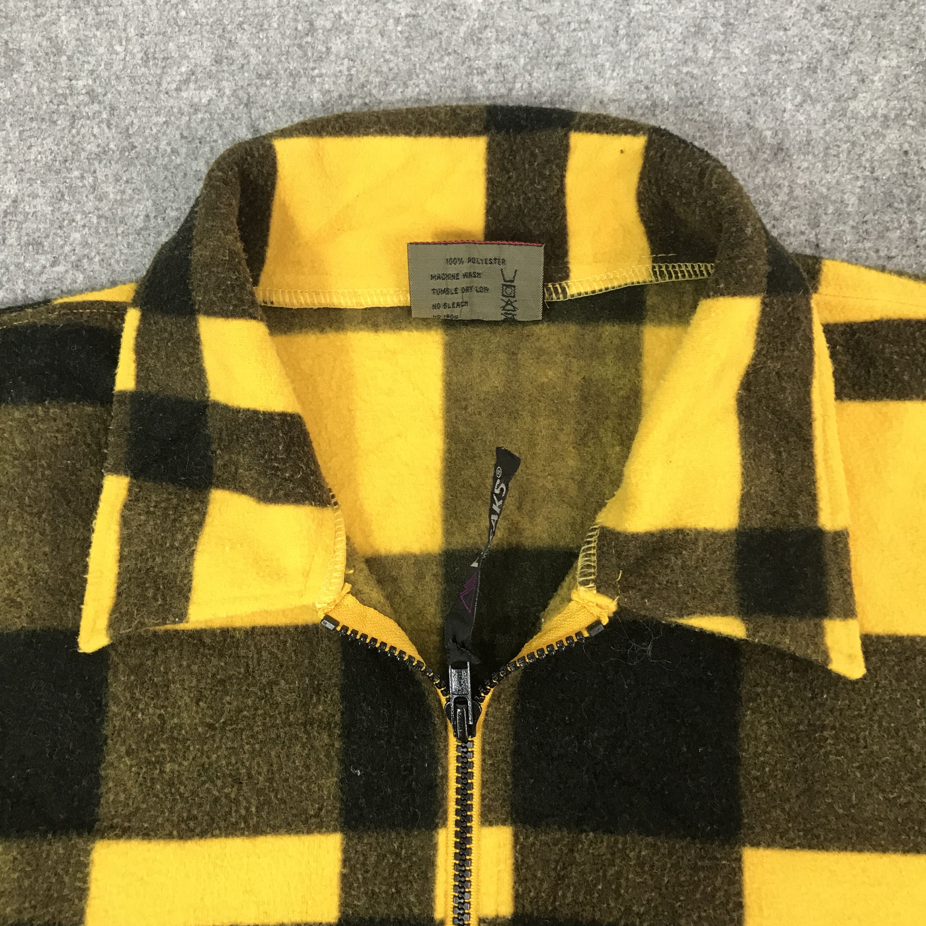 Japanese Brand Vintage Freaks Fleece zipper jacket Size US L / EU 52-54 / 3 - 8 Thumbnail