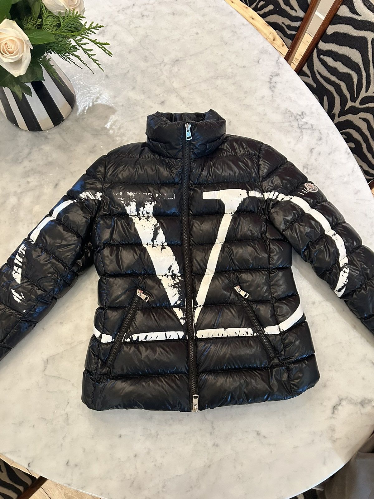 Moncler valentino puffer jacket on sale