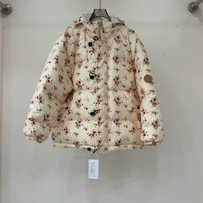 Louis Vuitton Flower full print down jacket