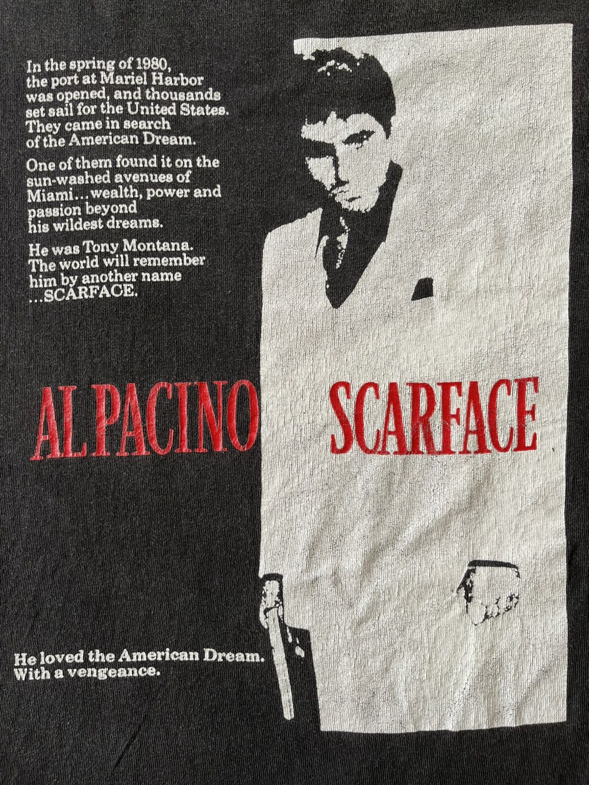 Other Vintage 90s Scarface Movie Tee Size US XXL / EU 58 / 5 - 2 Thumbnail